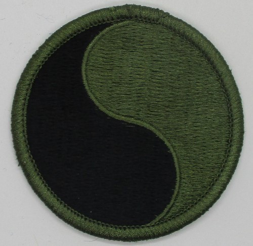 29th Div. (green merrowed edge) 4-10w