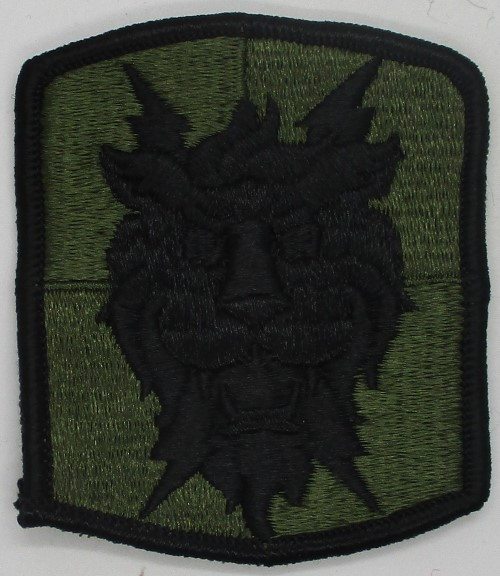 35th Signal Brig. (blk merrowed edge) 66-24w