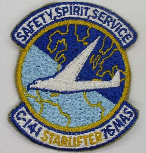 76th MAS C-141 Starlifter (cut edge) 457 K