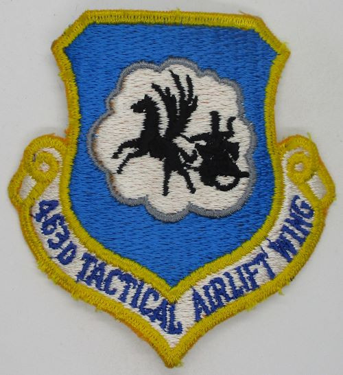 463rd Tact. Airlift Wing (cut edge) 80-174 K