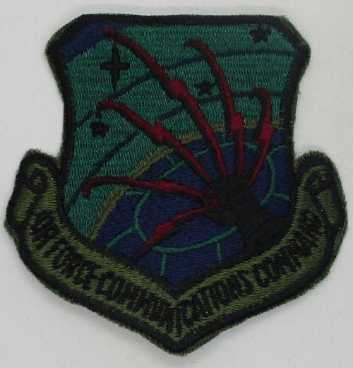 AF Communications Command (grn cut edge) 65-4a K