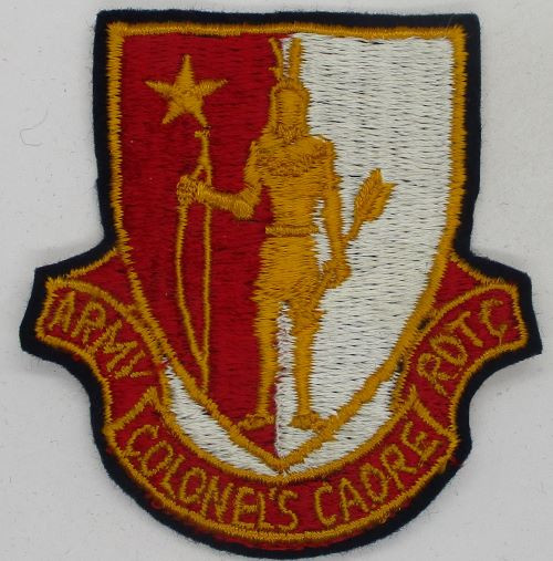 Colonel's Cadre Army ROTC (cut felt edge) K