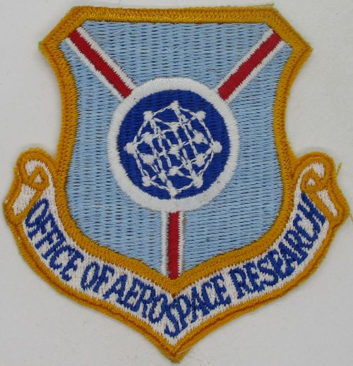 Office Of Aerospace Research (cut edge) K