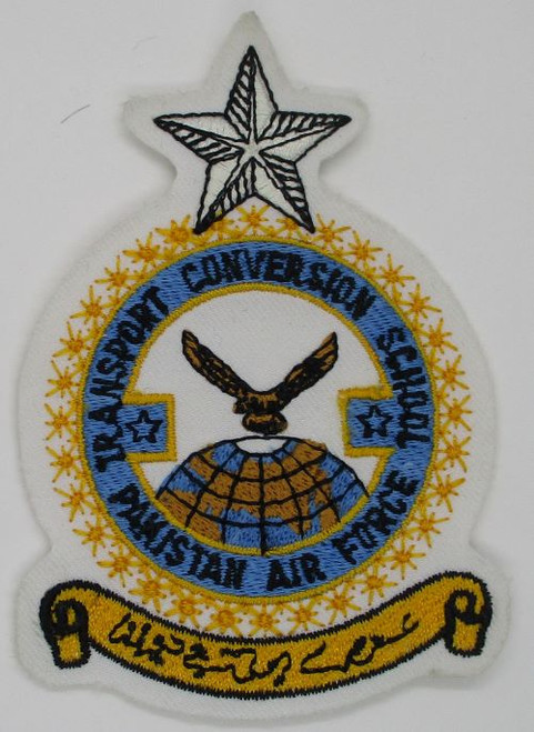 Pakistan AF Transport Con. School (material cut edge) K