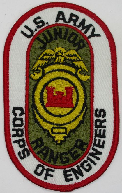 U.S. Army Corps Of Engineers Jr. Ranger (merrowed edge) K