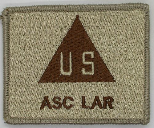US Asc Lar (velcro back) K