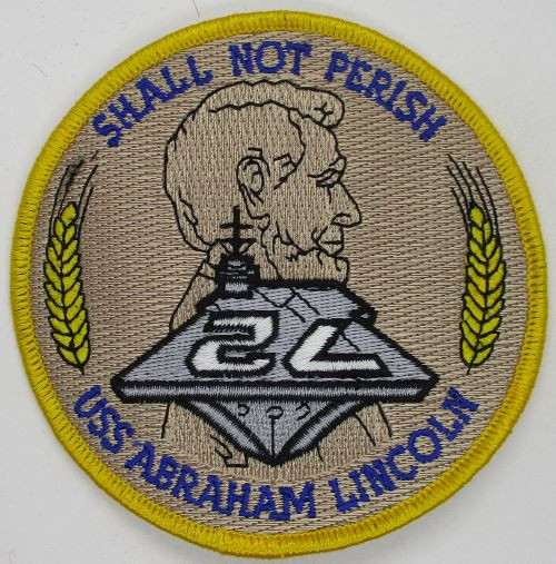 USS Abraham Lincoln (merrowed edge) K