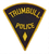 Trumbull Police Patch (black/yellow edge)(CT)