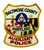 Baltimore Co. Aux. Civil Defense (CD) Police Patch (uniform take off) (MD)