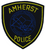 Amherst Police Patch (black felt)(MA)