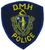 D.M.H. Police Patch (navy twill)(MA)