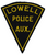 Lowell Aux. Police Patch (black felt)(MA)