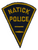 Natick Police Patch (cap/navy,twill)(MA)