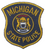State: State Police Patch (cap size/cut edge) (MI)
