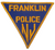 Franklin Police Patch (blue/gold, triangular) (NJ)