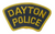 Dayton Police Patch (yellow edge, tab patch) (OH)