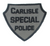 Carlisle Special Police Patch (black cut edge, twill) (PA)