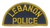 Lebanon Police Patch (shoulder tab) (PA)