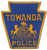 Towanda Police Patch (light blue/gold) (PA)