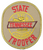 State: State Trooper Police Patch (tan, large) (TN)