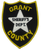 Sheriff: Grant Co. Sheriff's Dept. Police Patch (black/yellow) (WV)
