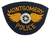 Montgomery Police Patch (old,felt,gold/white)(AL)