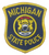 State: State Police Patch (cap size/merrowed edge) (MI)