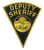 Sheriff: Deputy Sheriff Police Patch (yellow/round insert/felt) (OH)