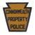 Commonwealth Property Police Patch (golden yellow/black) (PA)