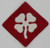 4th Army (red merrowed edge) 1-5w