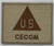 US Cecom (velcro back) K