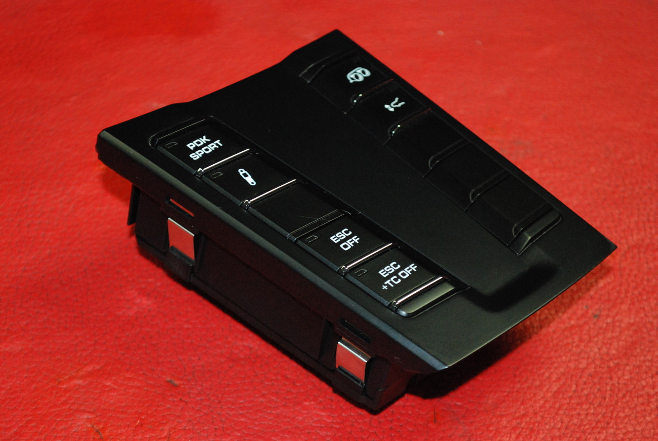 P252247 - 99161396150DML - Interrupteur combine console centrale kit de  réparation OIR mat / chrome finition brillante pour Porsche