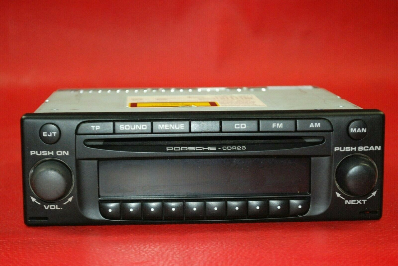 Porsche 911 996 986 Becker CDR23 Radio Head Unit 99664512906 - Los