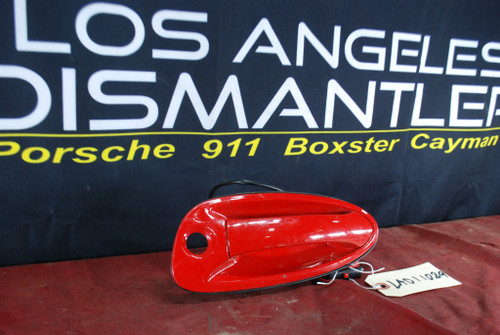 Porsche 911 997 Boxster Left Outer Door Handle Red with Sensor 99753706100