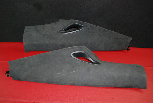 Porsche 911 991 Quarter Panel Trim C Pillar Covering Suede 99155518701 Pair (2) 99155518801 