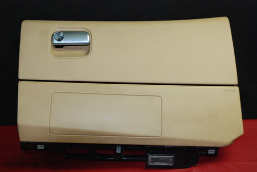 Porsche 970 PANAMERA Glove Box Luxor Beige Tan Glovebox w/ Lock 97055220408 FFF 