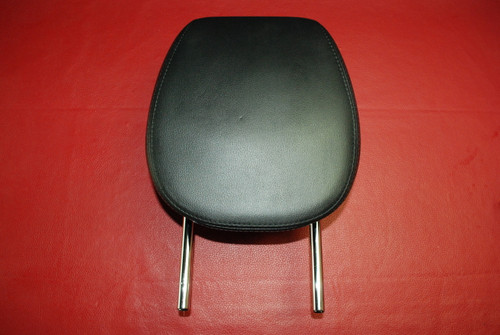 Porsche 955 Cayenne 04-06 BLACK Leather Stitched FRONT Headrest RIGHT Passenger