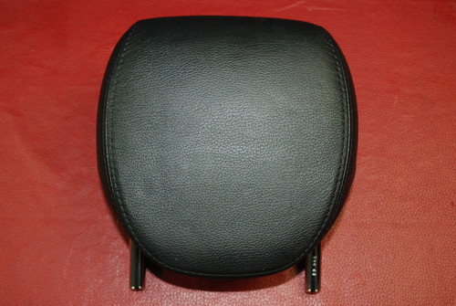 Genuine Porsche 955 Cayenne BLACK Leather Stitched REAR Center Headrest Middle