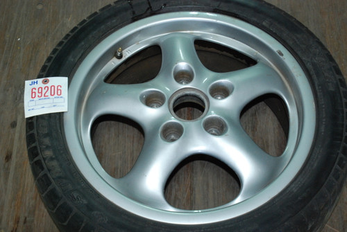 Porsche 911 993 OEM 7x17 ET55 Cup II Wheel  9933612400 17" Rim