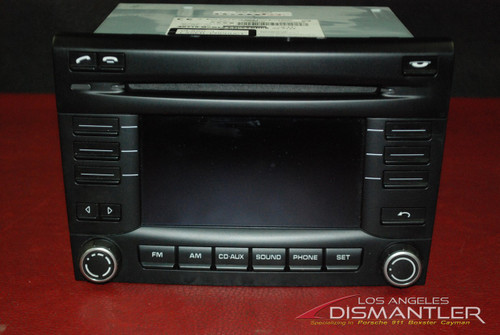 Porsche 911 997 Boxster Cayman CD Radio Display CDR30 99764513804 OEM