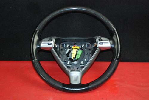 Porsche 911 997 Carrera 987 Boxster Carbon Fiber Steering Wheel w/ Switches OEM