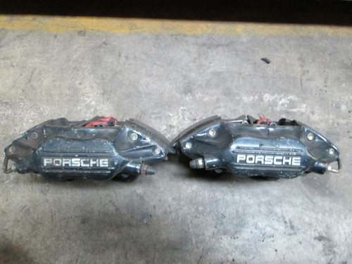  Details about  Factory Porsche 964 911 Front Left & Right Brake Calipers Brembo Raised Brakes