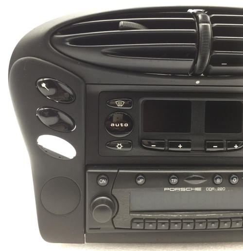 Porsche 911 996 986 Dash Center Air Vent, Climate Control Radio Receiver, CDR220