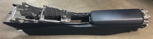 Porsche 911 991.2 Black Vinyl Center Console Arm Rest and Trim 99161821005
