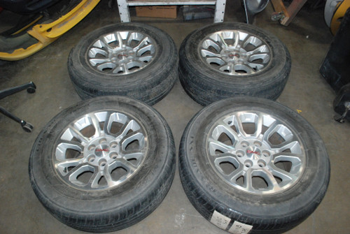 GMC Sierra Yukon Silver Rim Set Of 4 8x18  ET 24 '14-'20  - No tires 