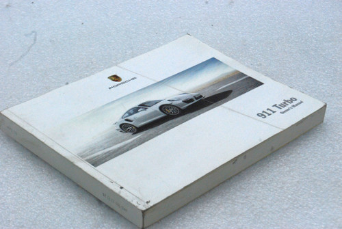Porsche 911 Turbo Owners Manual WKD991122115