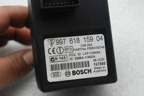 2005-2012 Porsche 911 997 Ignition Starter Switch Control Unit 99761815904