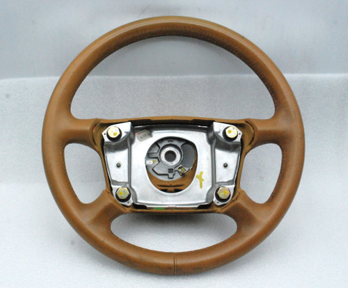 Porsche 911 993 996 Boxster 986 4-Spoke Leather Steering Wheel, Brown