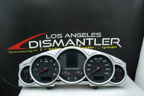 Porsche cayenne 08' instrument cluster speedometer petrol 7L5820