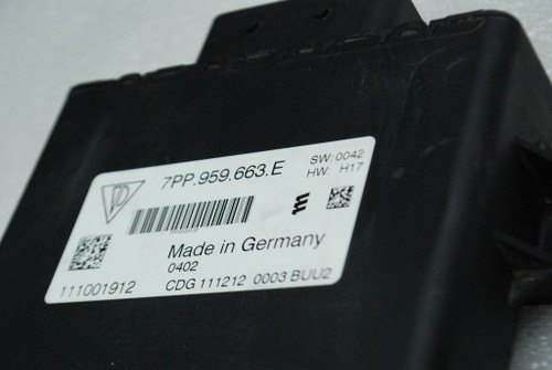 Porsche panamera voltage converter control module 7PP959663E 